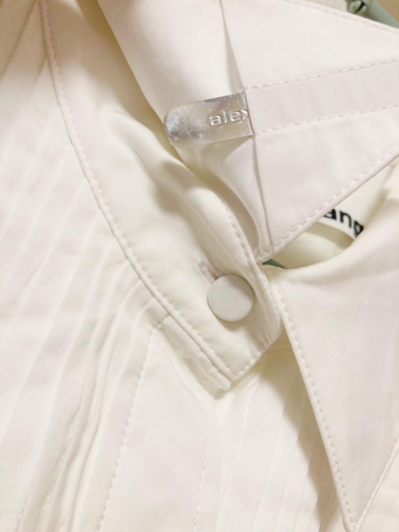 ホワイト系,XS(SS)世界のヨトミ様専用〜ALEXANDER WANG プリーツ