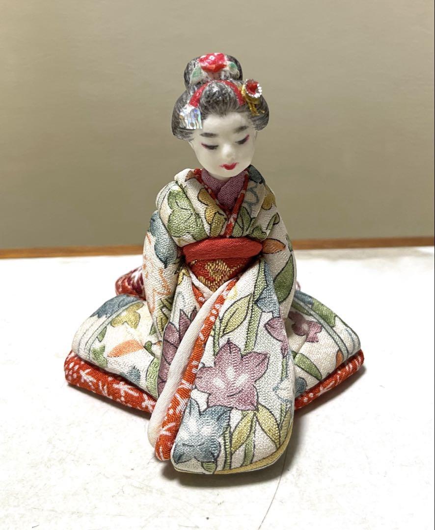 民芸品　着物　女の子　小さな人形　ようおこし　京都？