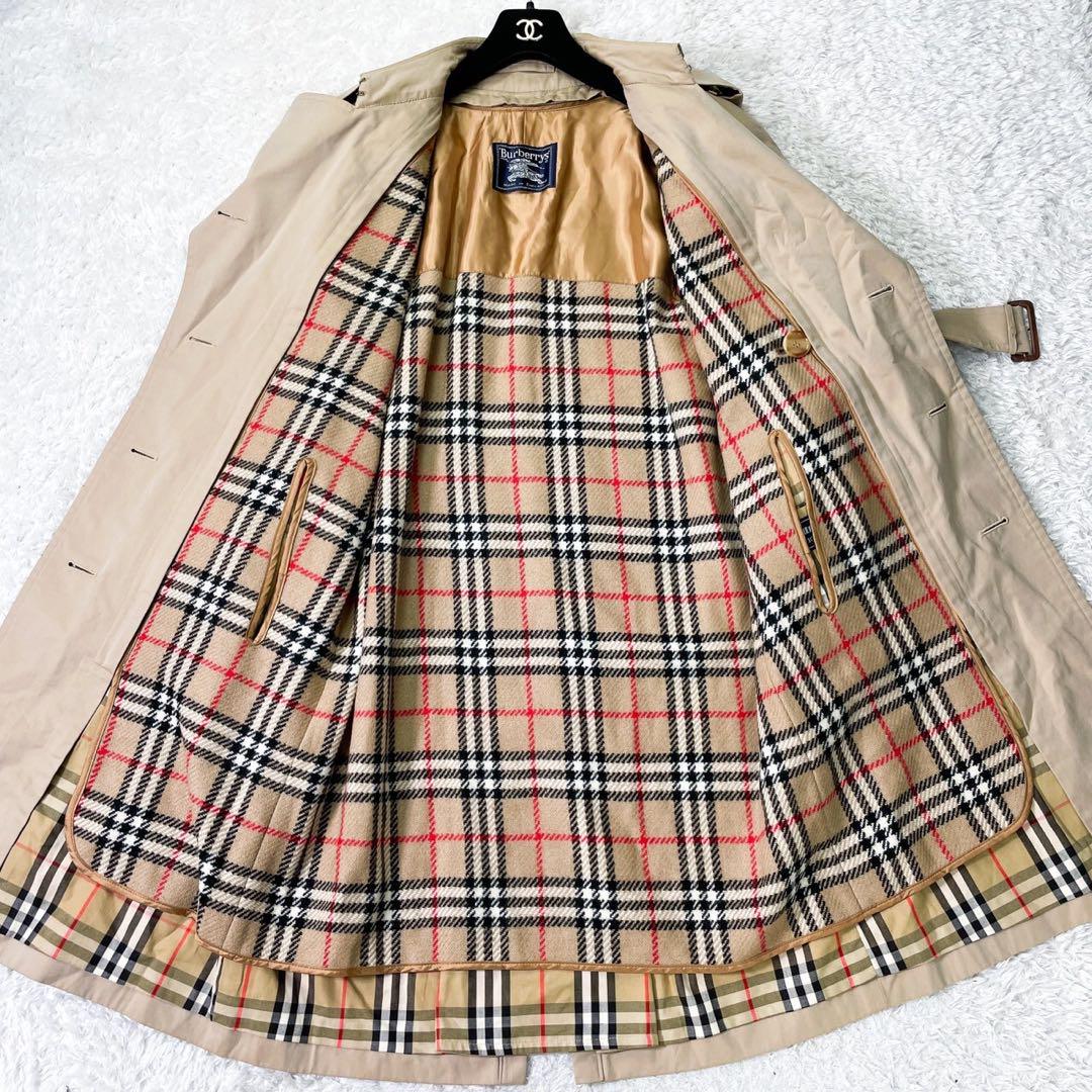 美品　Burberry トレンチコート　バニーベージュ