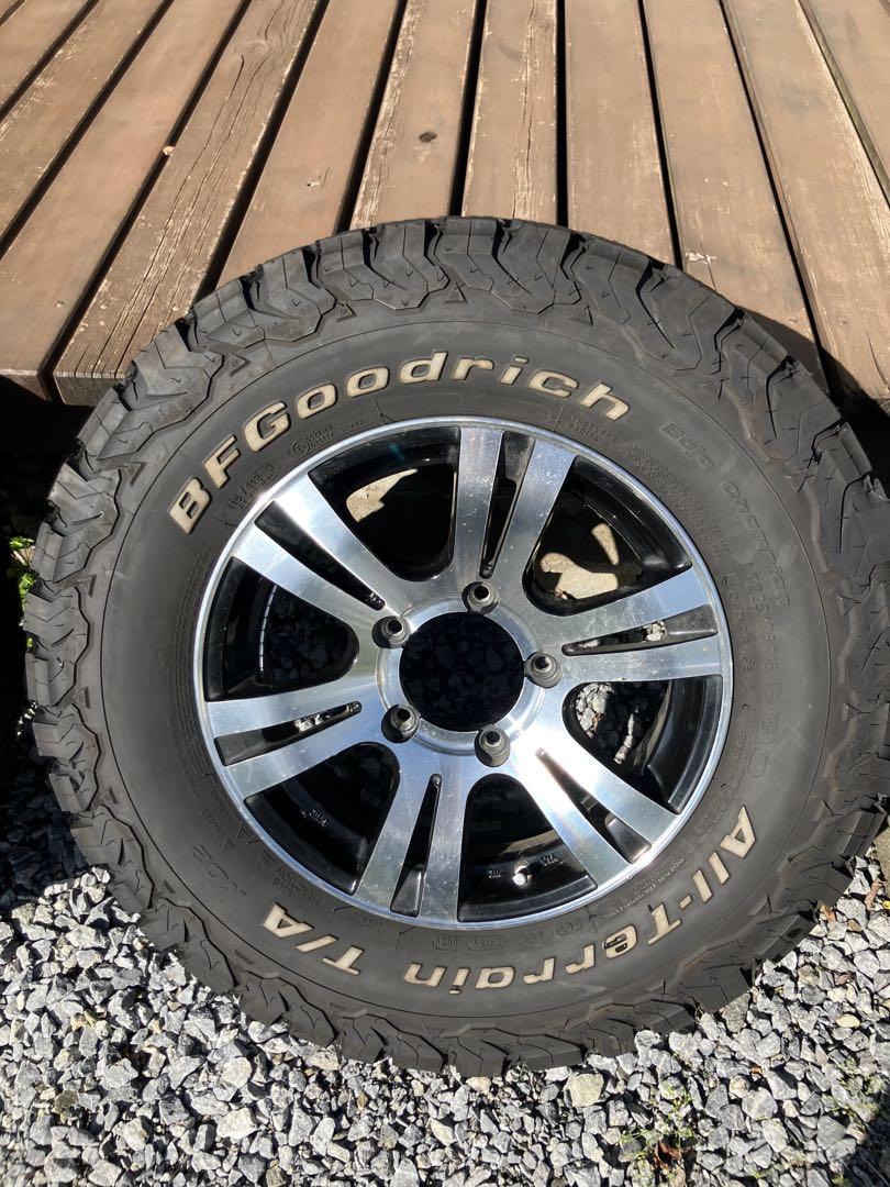225/75R16 BF Goodrich ホイール付
