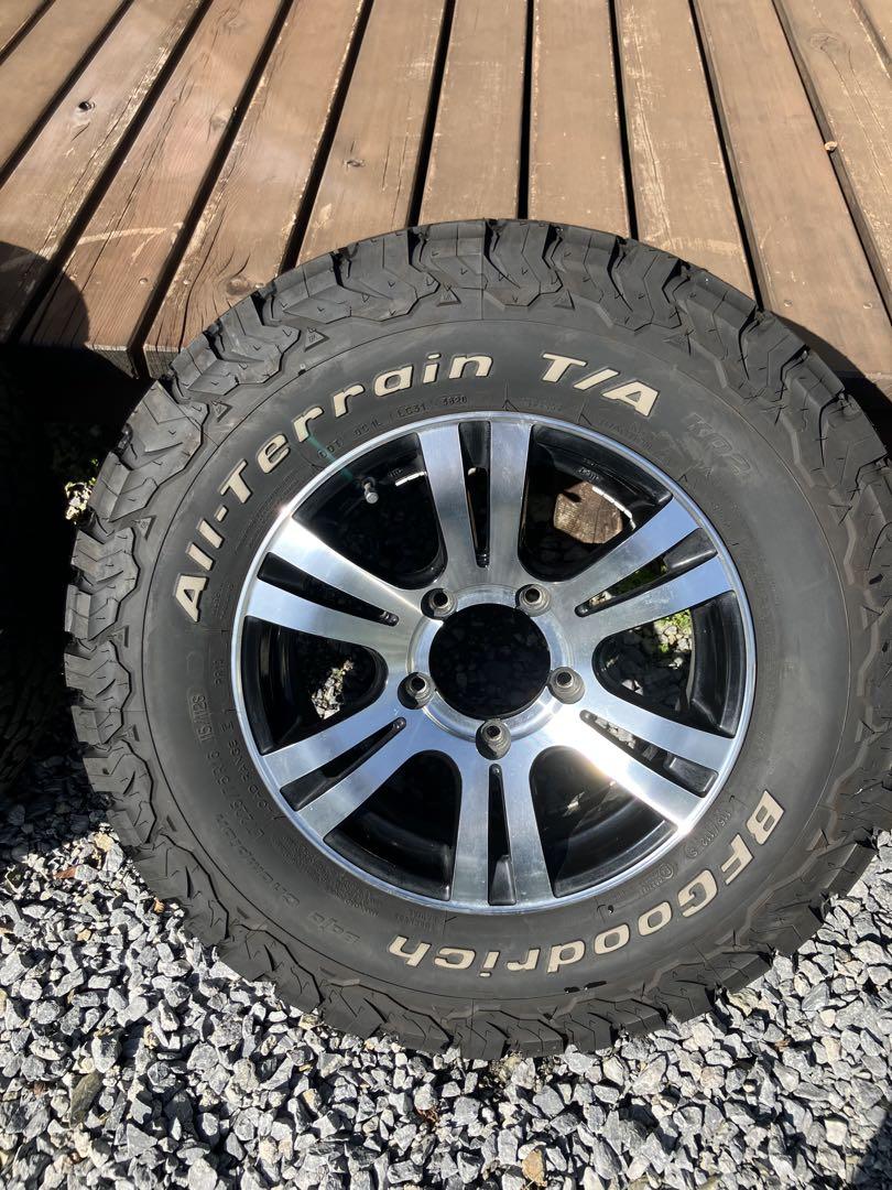 225/75R16 BF Goodrich ホイール付