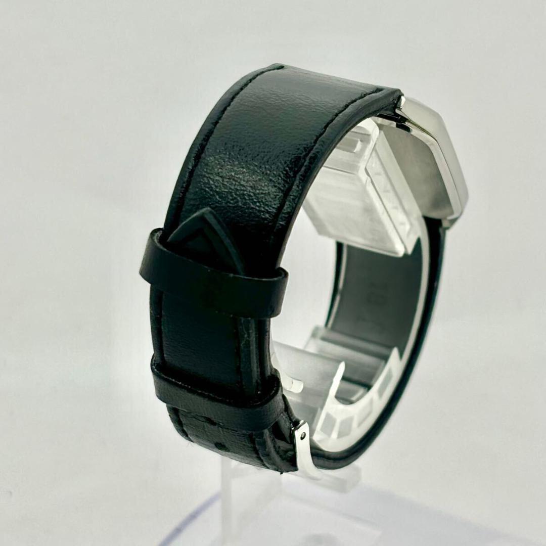 【新品電池】 SEIKO オクタゴン ローマン メンズ 腕時計 シルバー