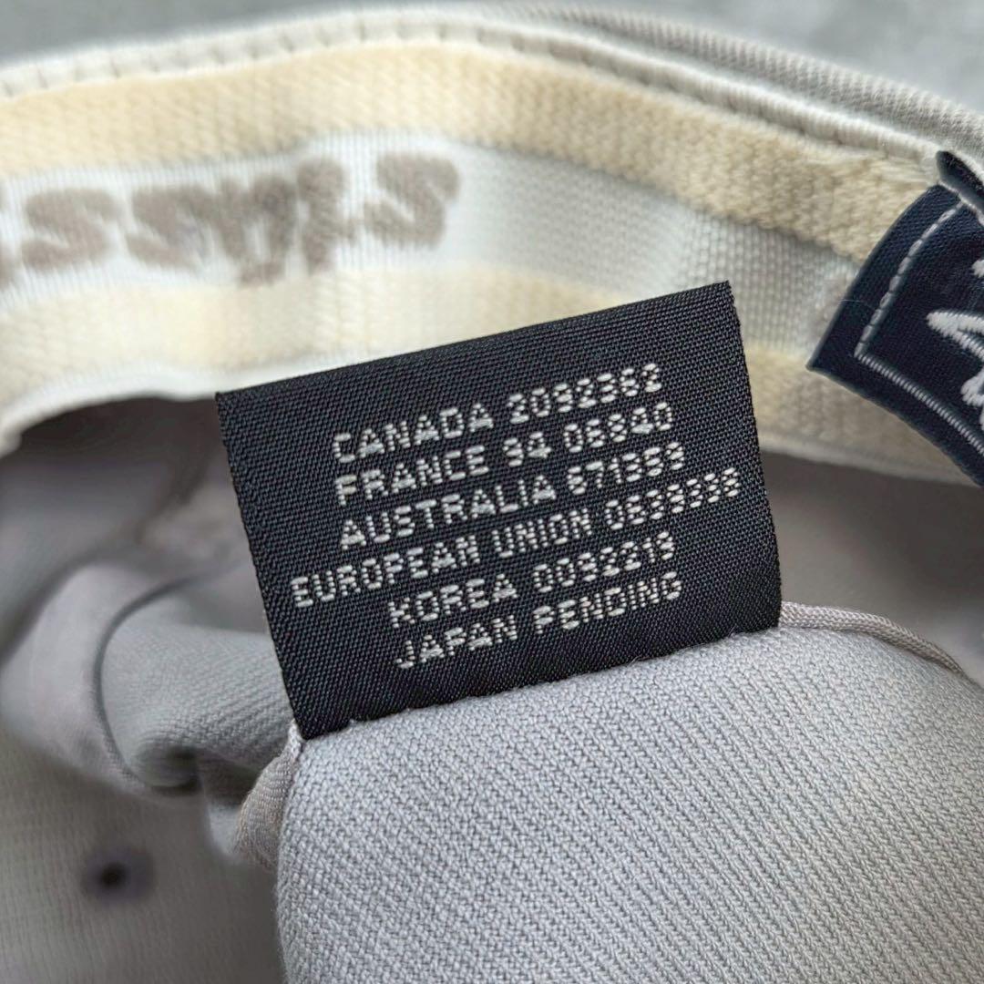 帽子 90s OLD STUSSY LOGO FLEXFIT 6-PANEL CAP