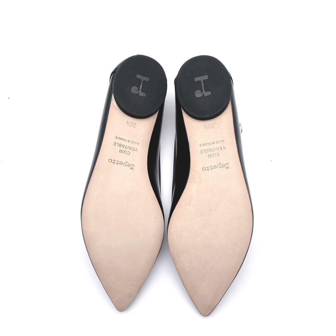 【美品】repetto レペット　ストラップ　バレエシューズ　フラット　黒