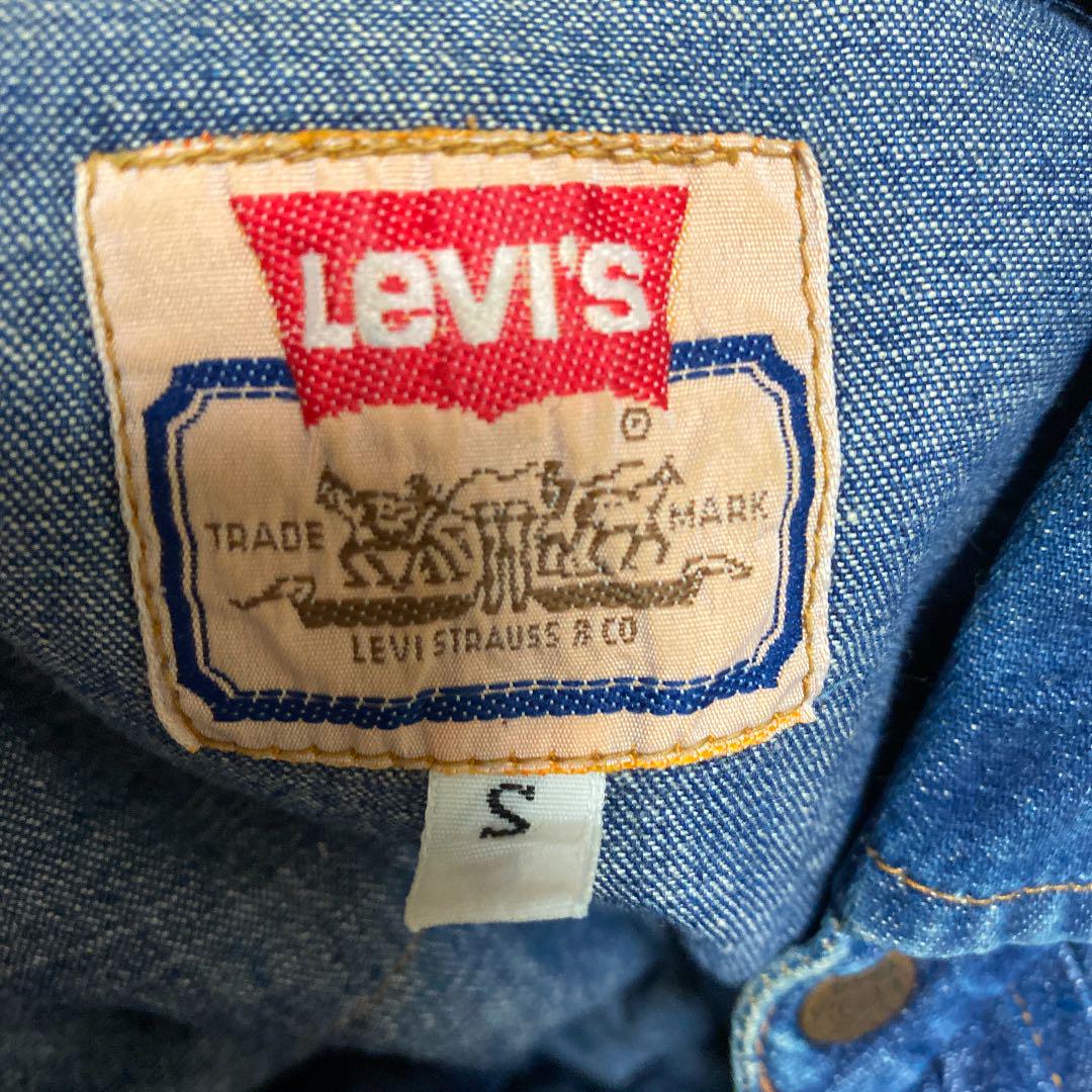 70's ヴィンテージ デニムシャツ BHErF-m44929440019 LEVI'S 格安正規品