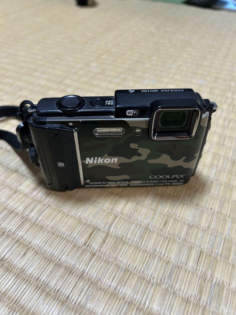Nikon COOLPIX AW130 防水デジタルカメラ 迷彩