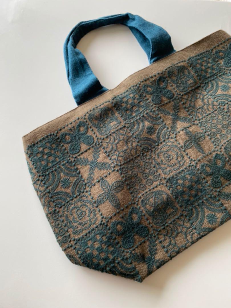 専用です☺︎ ミナペルホネン パニーニ バッグ フォレストタイル
