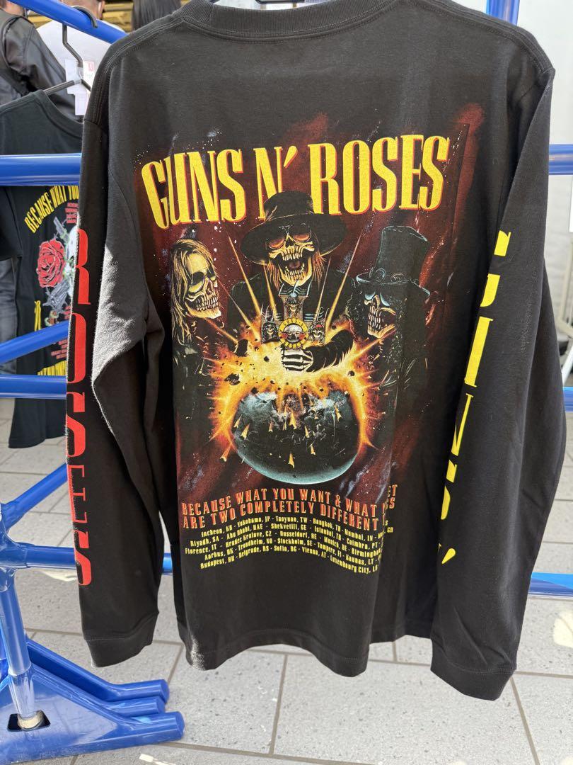GUNS N' ROSES 2023 LAハリウッドボウル公演 スウェット 新品 OFFICIAL 2023 GUNS N ROSES NORTH AMERICAN TOUR SHIRT 3XL