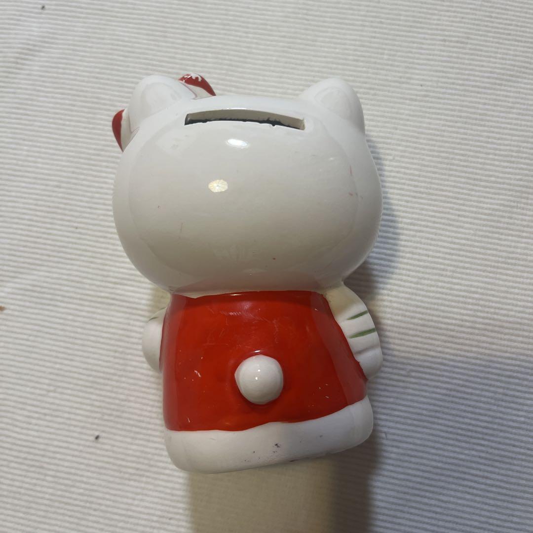 希少　激レアレトロ　1999年製　サンリオ ハローキティ 陶器バンクXL 貯金箱 希少 激レアレトロ 1999年製 サンリオ ハローキティ 陶器バンク