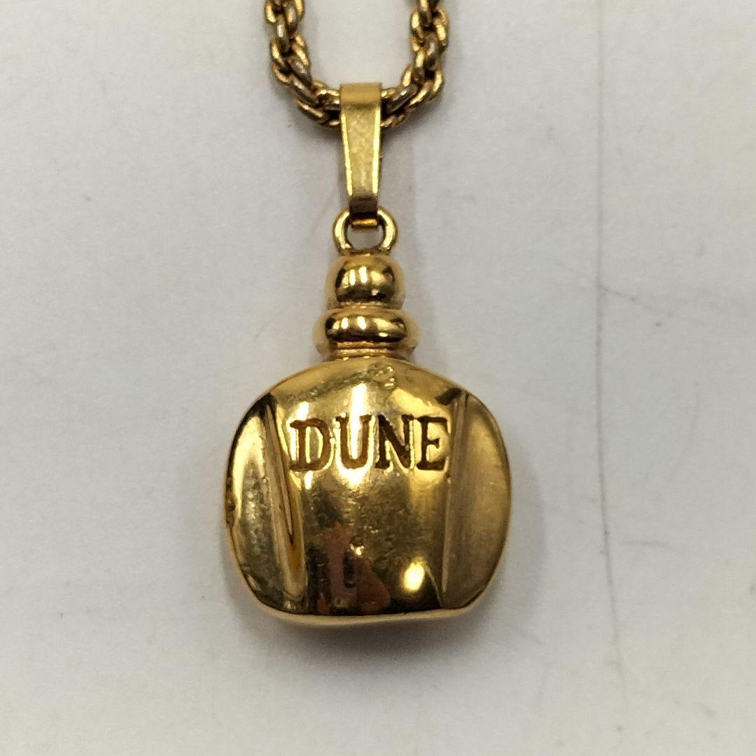 美品✨️クリスチャンディオール DUNE 香水モチーフ ネックレス アクセサリー