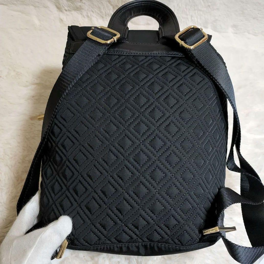 美品 Tory Burch リュック キルティング タッセル デカロゴ