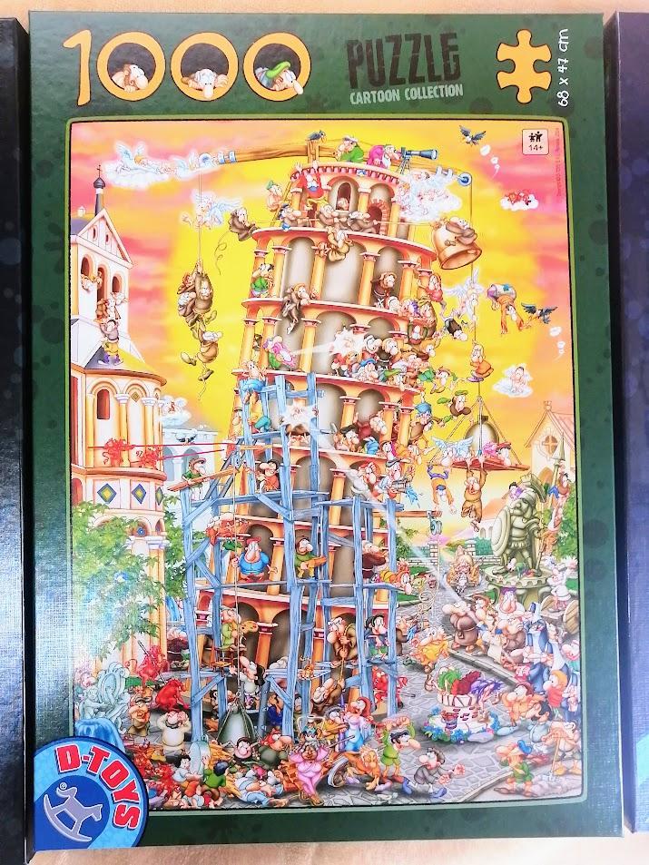 D-Toys 1000ピースジグソーパズルセット Cartoonコレクション