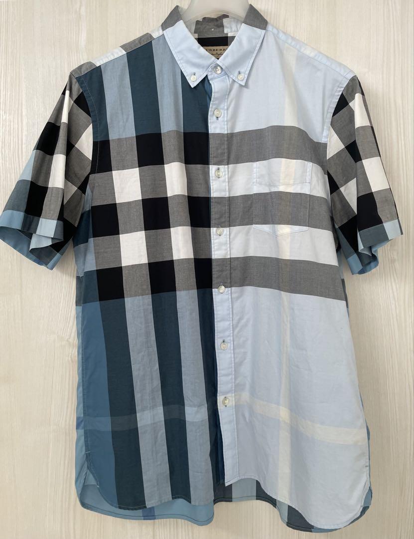 BURBERRY チェック柄 半袖シャツ