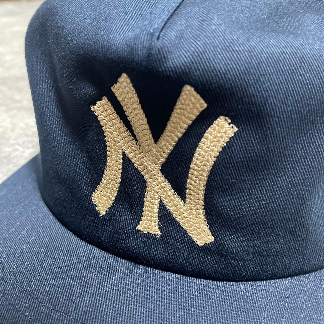 MONDAYSUCK キャップ ネイビー