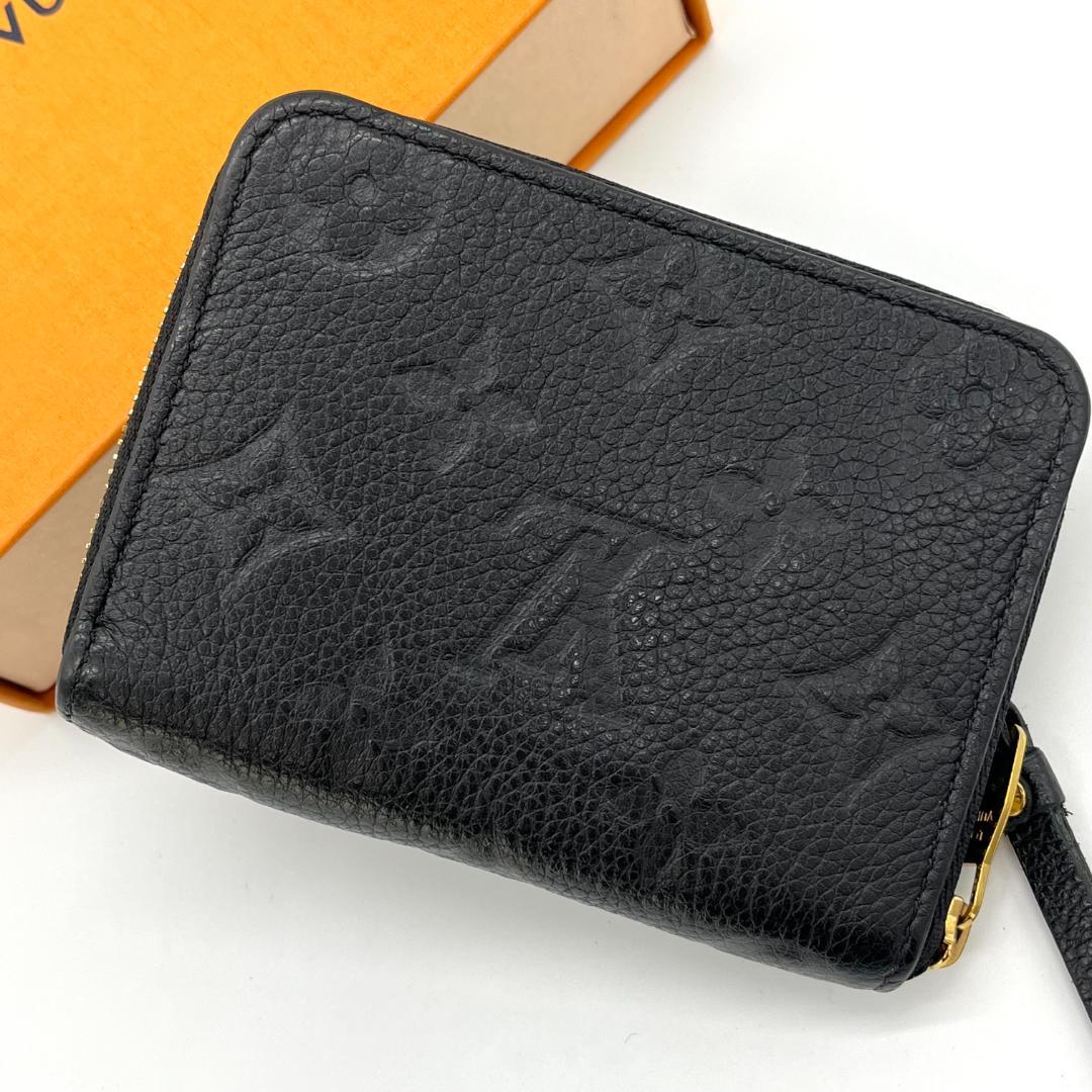【美品】　ルイヴィトン　ジッピー　コインパース　アンプラント　ブラック　箱