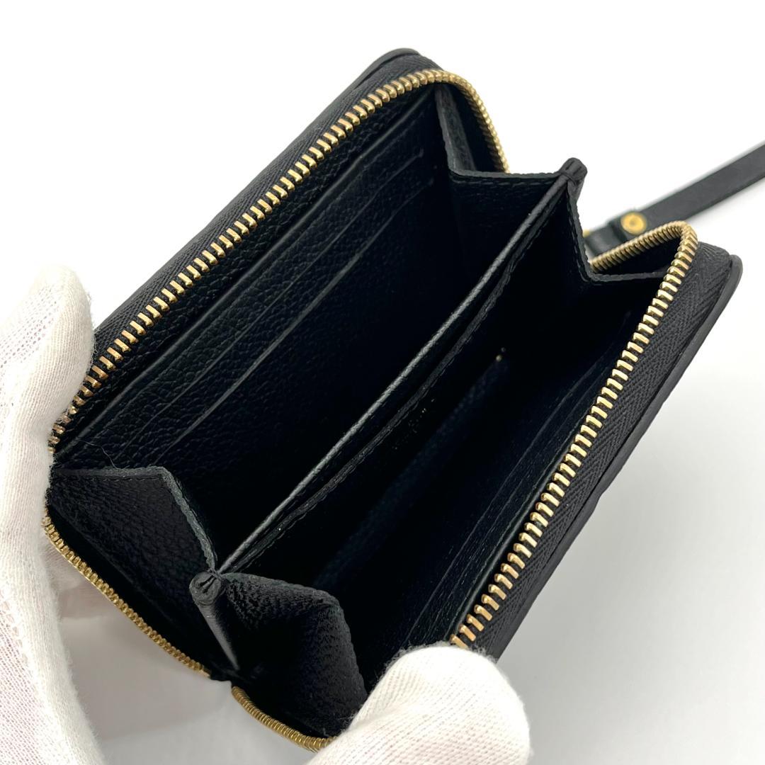 【美品】　ルイヴィトン　ジッピー　コインパース　アンプラント　ブラック　箱