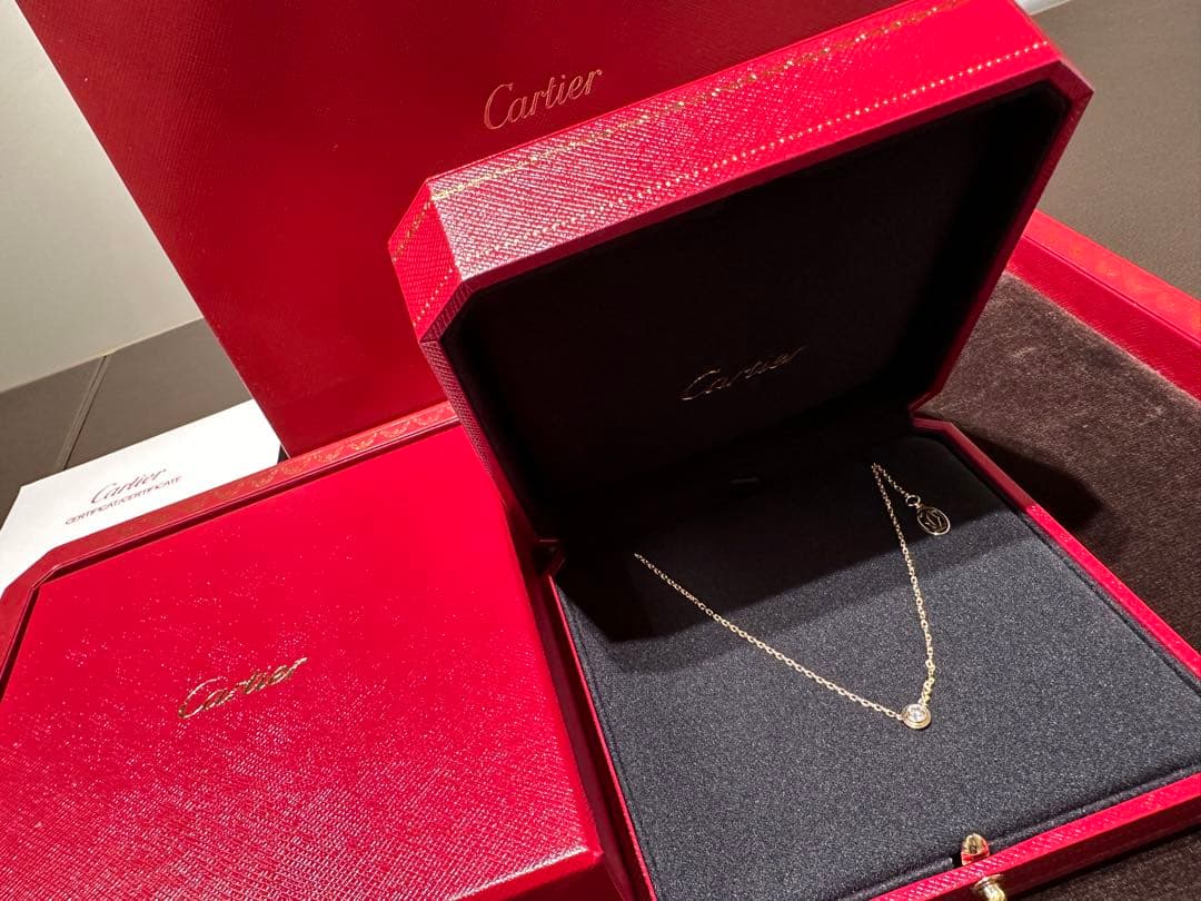 カルティエ ダムール LM ラージ ネックレス カルティエ ダムール LM ラージ ネックレス