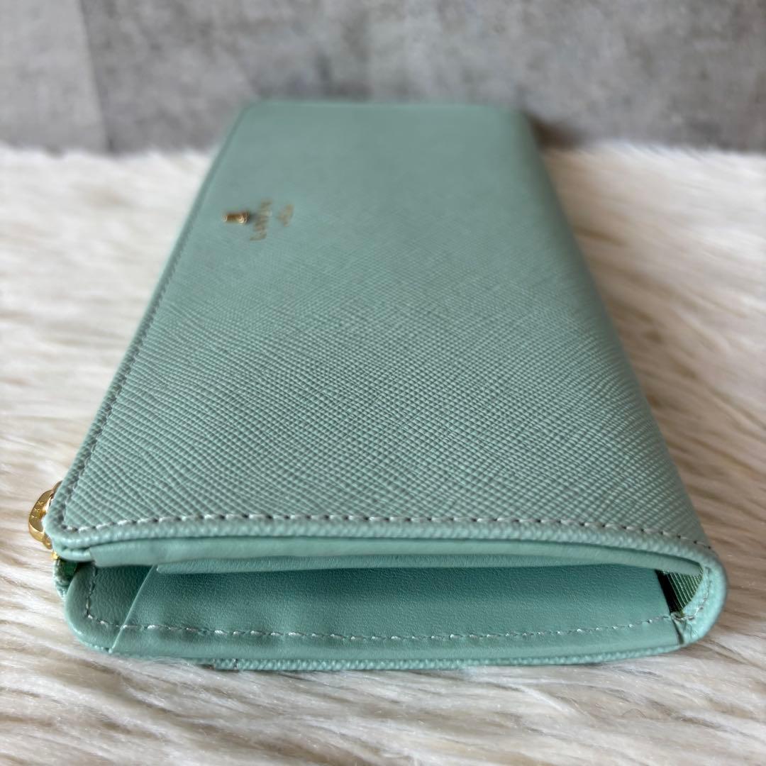 ランバンオンブルー　リュクサンブール　L字ファスナー長財布　未使用品