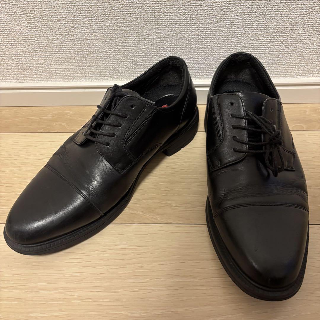 【美品】 アシックス テクシーリュクス　asics ビジネス　革靴　スニーカー