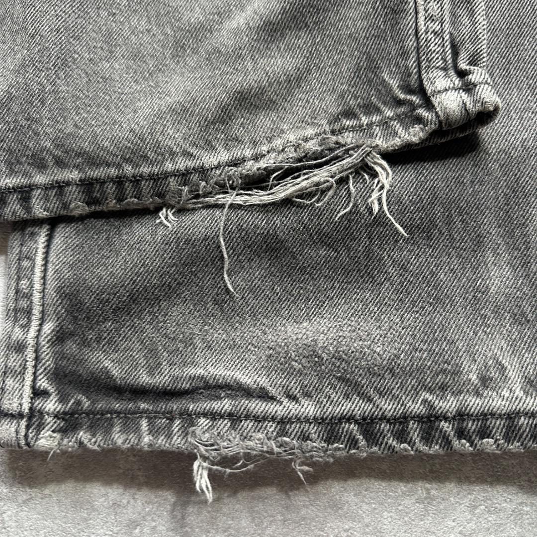 W36 L32】00s levi's ブラック リーバイス 550 569型 - メルカリ