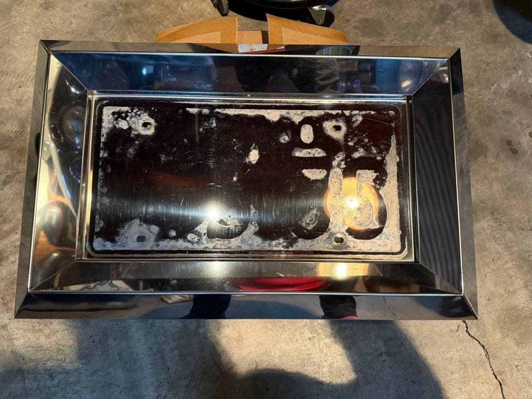 角おこし　50角　ナンバー枠　大型車用　トラック