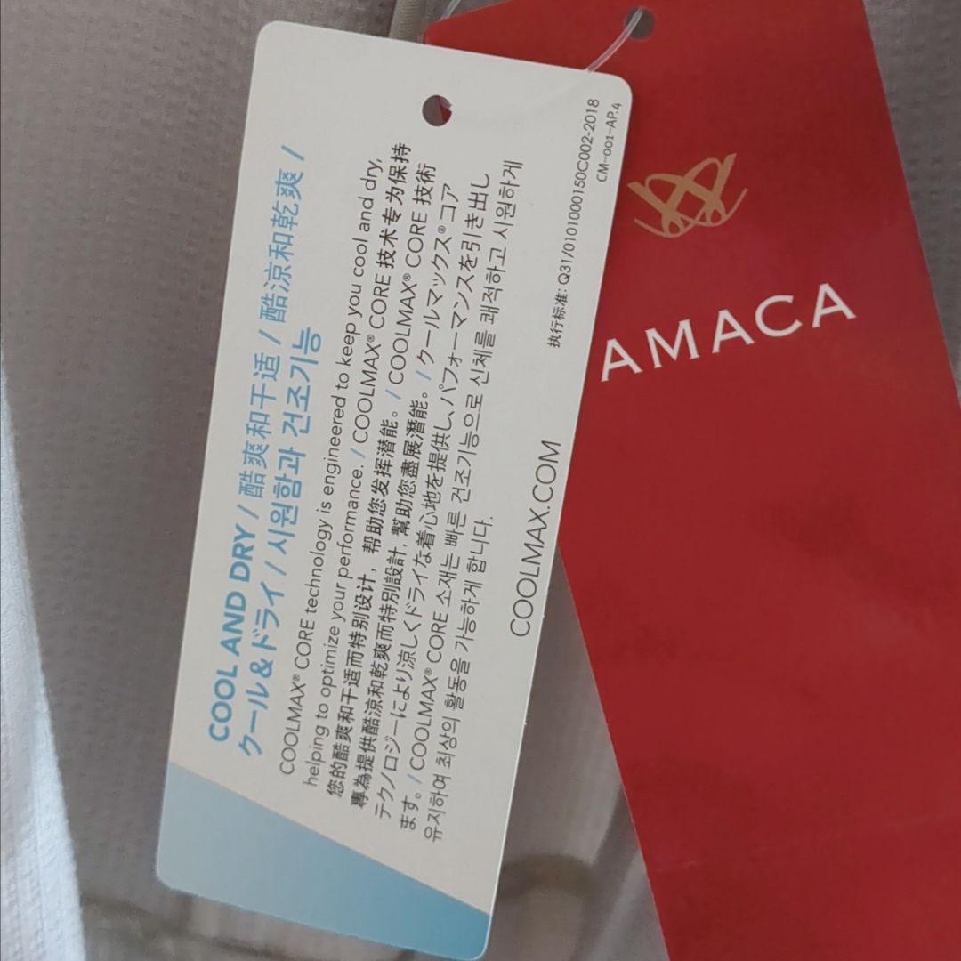 新品♥定価23000円◆AMACA　 ノーカラージャケット 42◆大きいサイズ