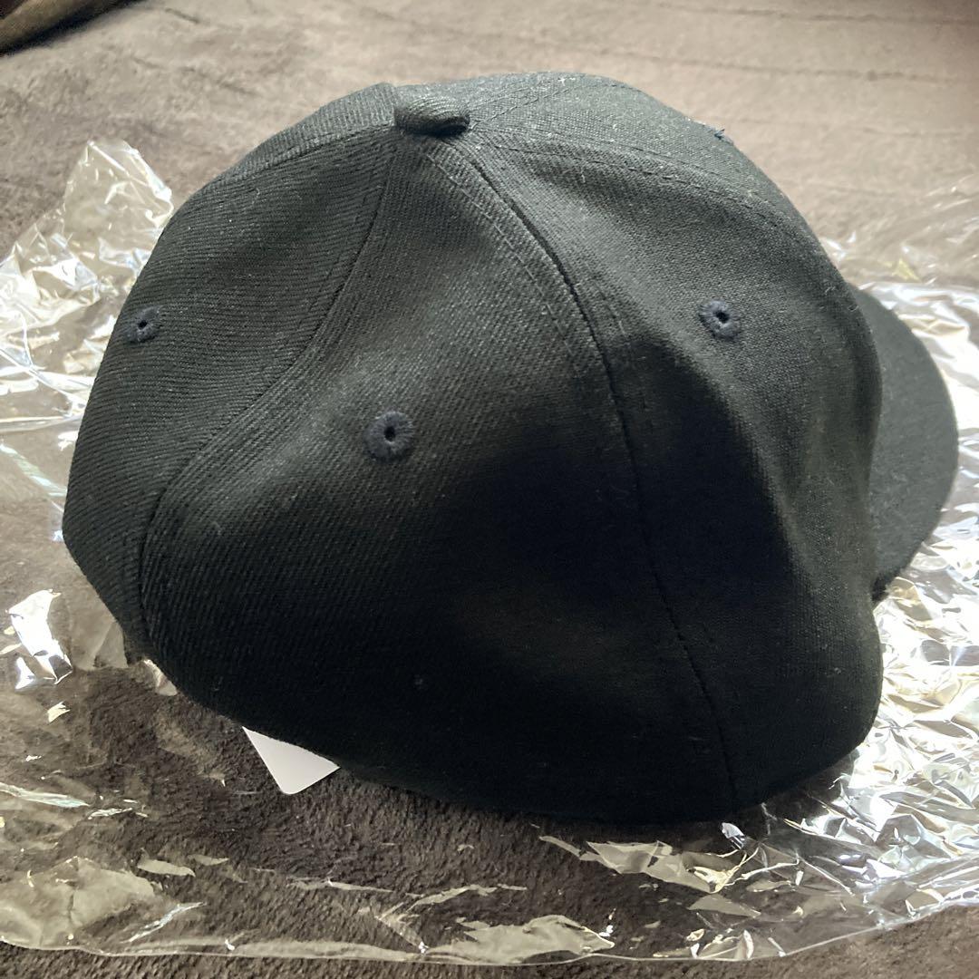 New Era 59FIFTY ブラック キャップ 7 1/2