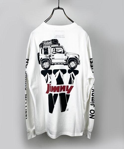 ウィルダネスエクスペリエンス×ジムニー　マウンテンW ロンT ホワイト XL