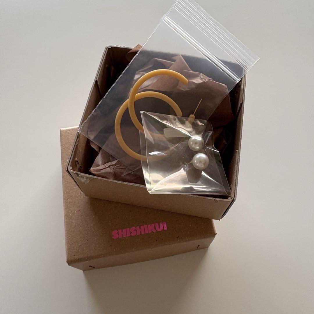お値下げ THE SHISHIKUI Pierce IIII / BEIGE
