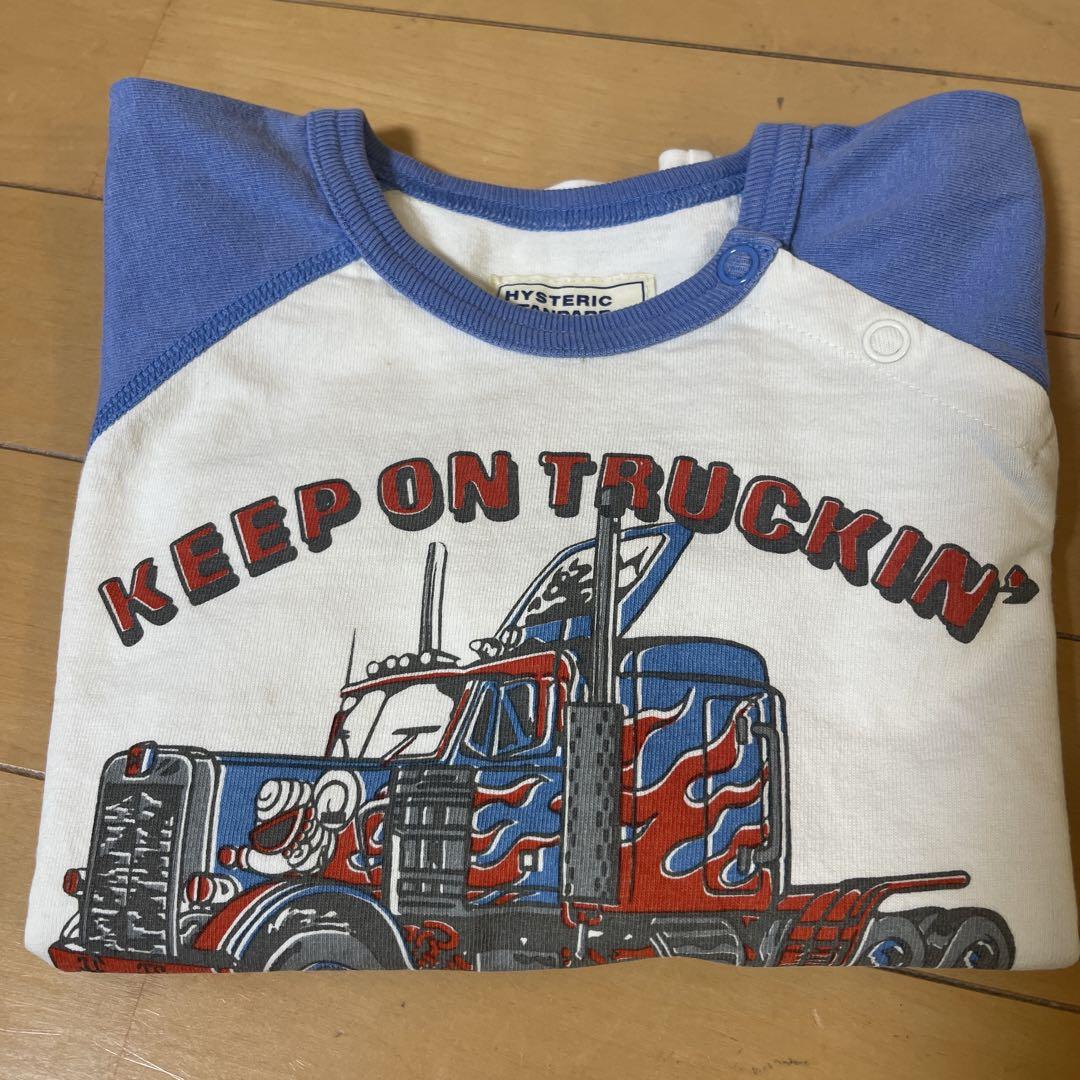 HYSTERIC ロンT カットソー シャツ 七分 ヒステリックミニ