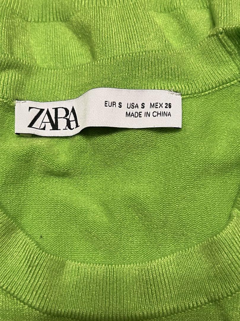 ZARA ニット タンクトップ - メルカリ