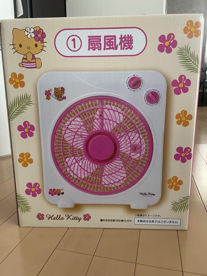 【キティ一番くじ】　①扇風機③クリアトートバッグ ハローキティ一番くじ 当たりくじ ③クリアトートバッグ - メルカリ