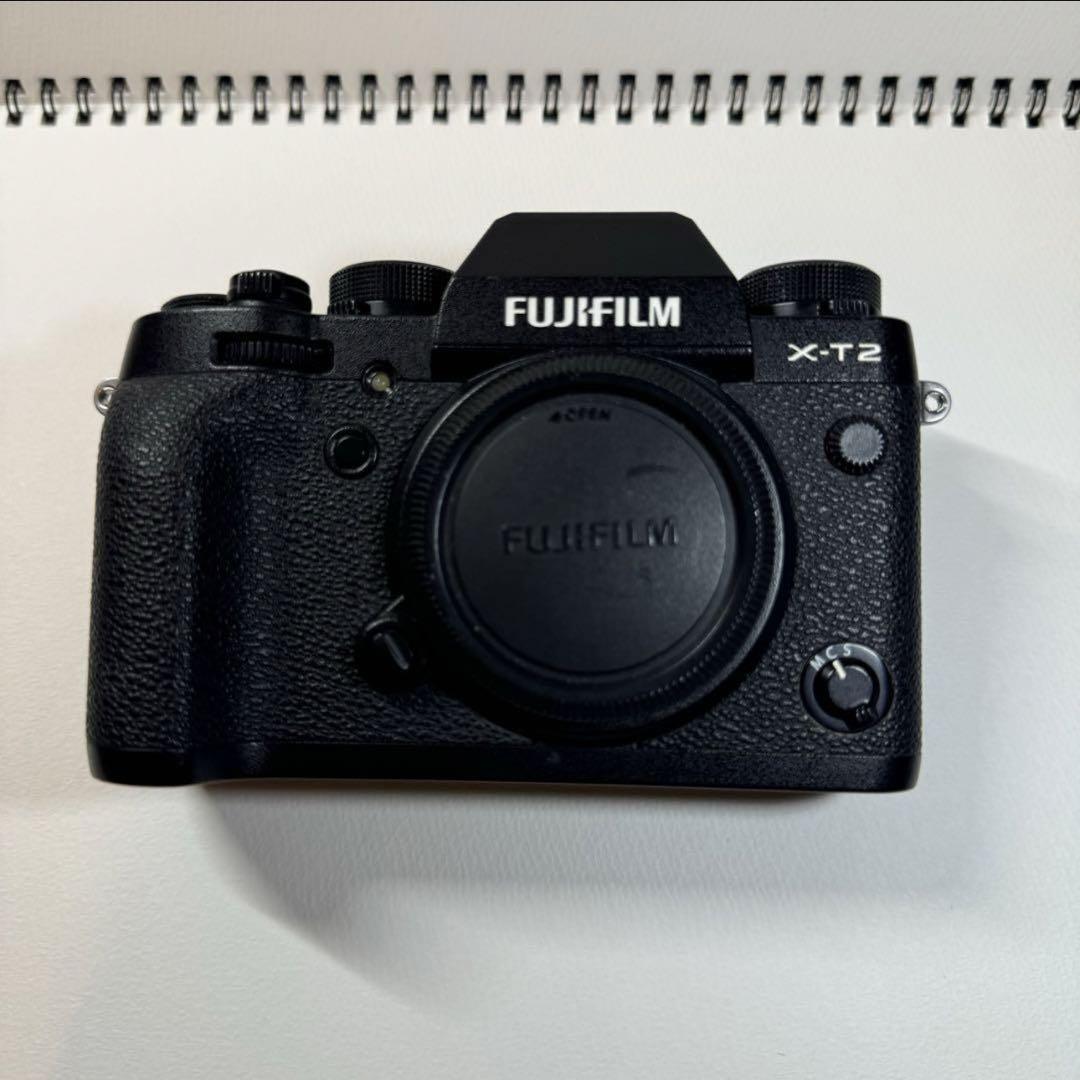 箱付き美品 FUJIFILM X-T2 ブラック　ボディ 撮影回数極少