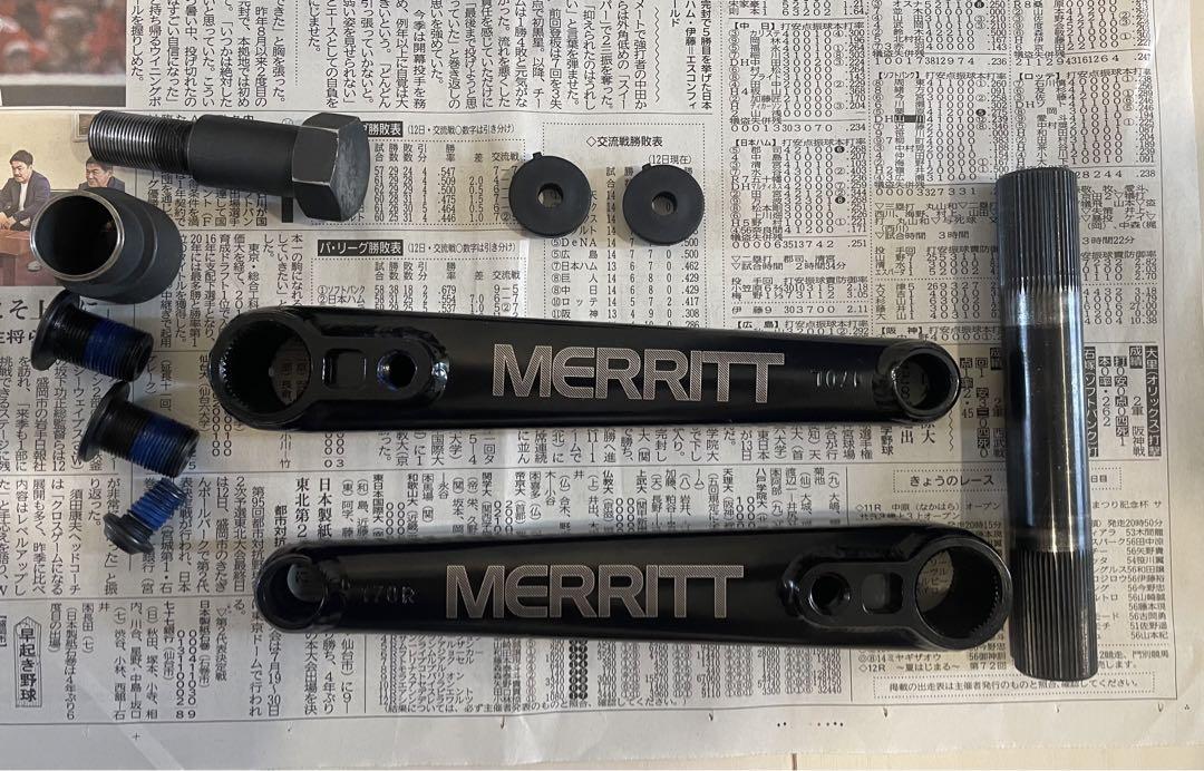 BMX クランク　Merritt Battle 170mm 着脱用工具付
