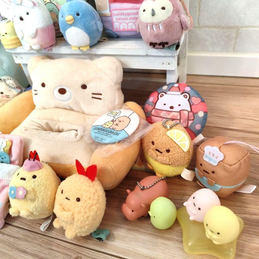すみっコぐらしグッズ28点まとめ売り てのりぬいぐるみ - メルカリ