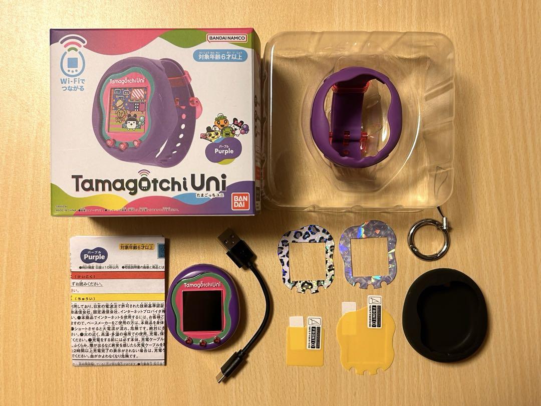 動作確認済み Tamagotchi Uni たまごっちユニ 本体 付属品