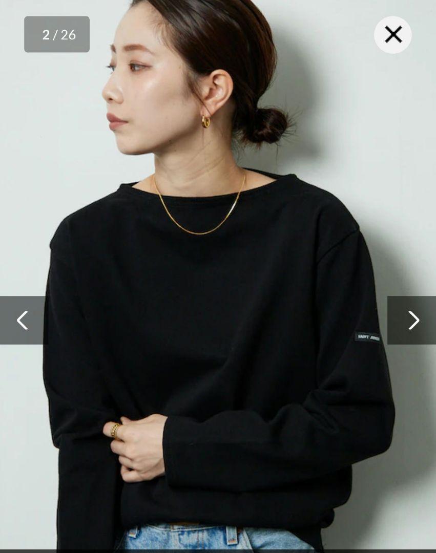 美品　セントジェームス　黒　t5 ML