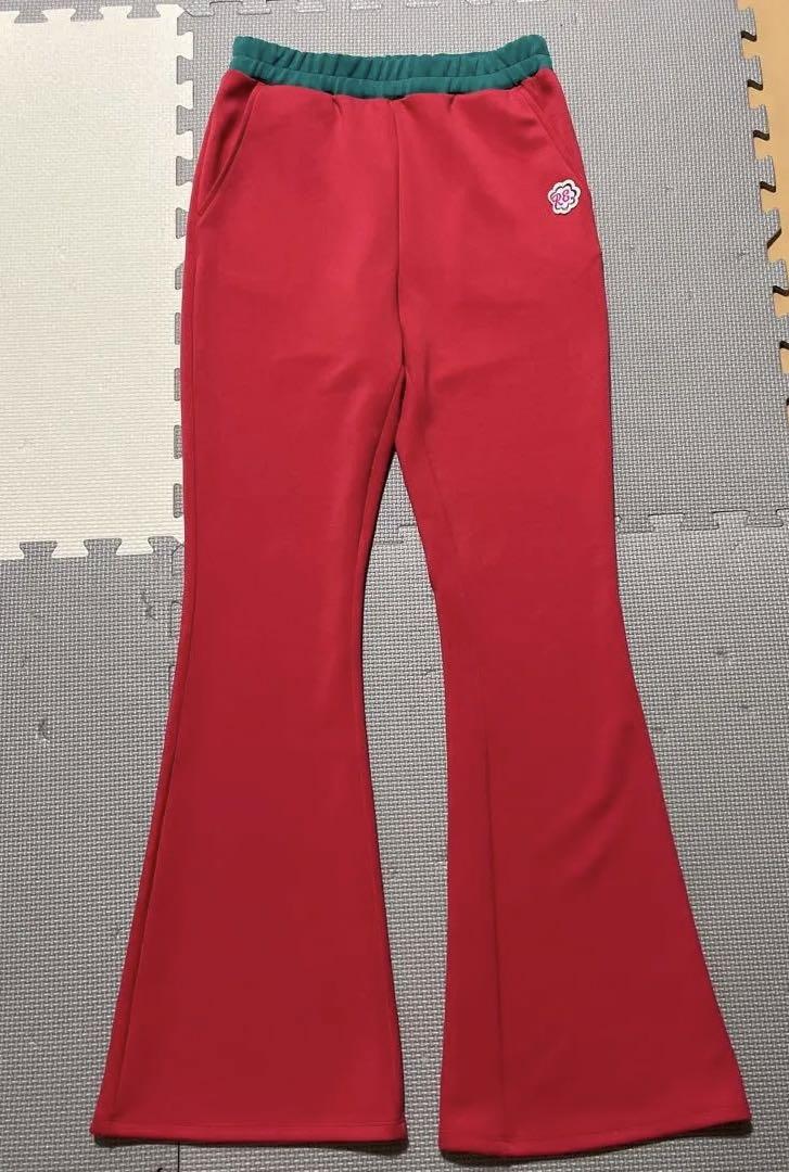 【美品】RE. 美脚パンツ　仲里依紗　レッド