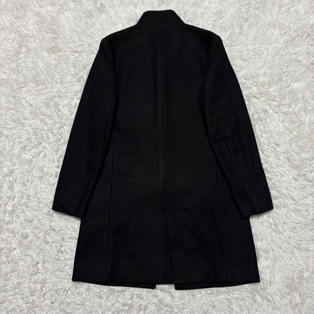 美品　セオリー　カシミヤコート　ブラック　比翼コート　Sサイズ