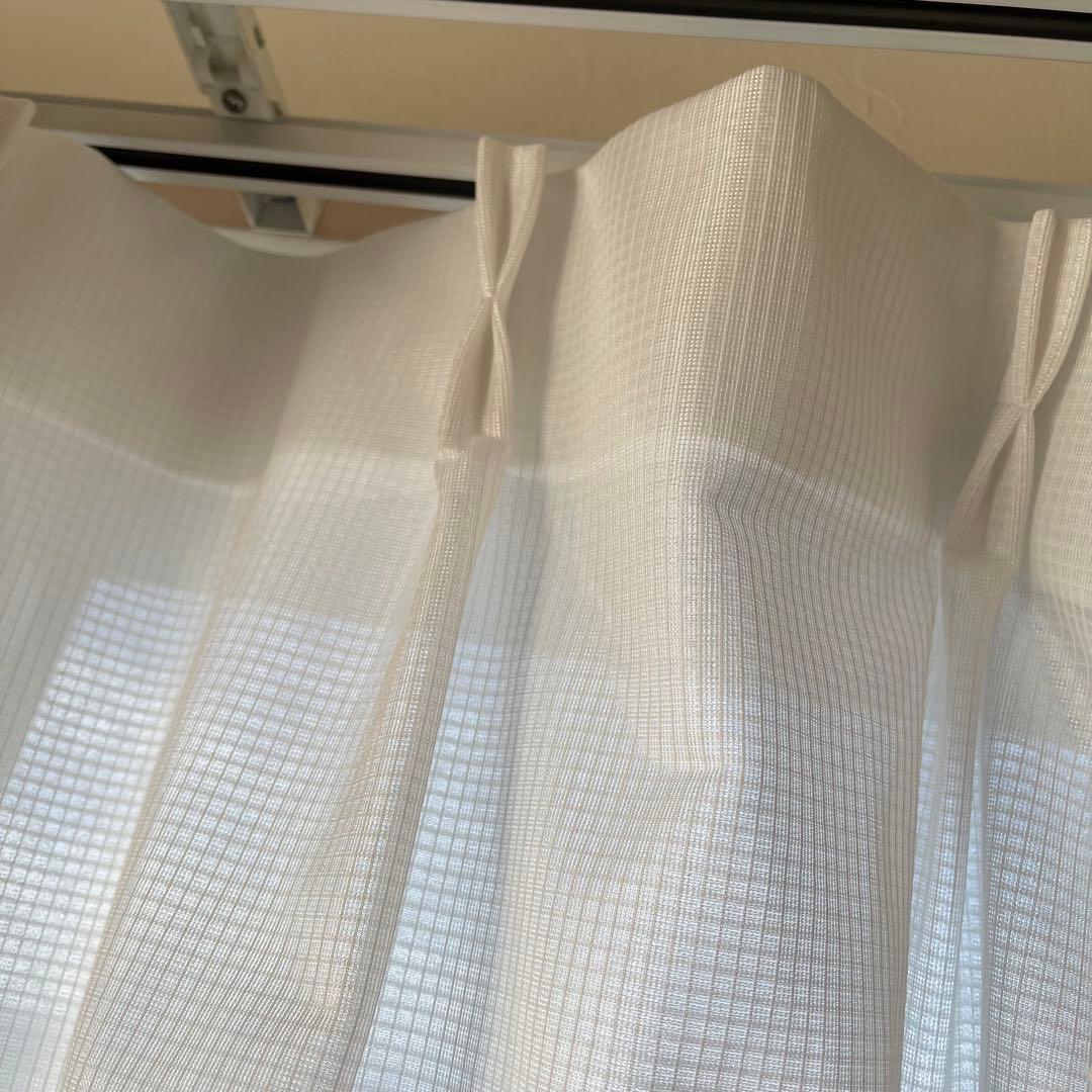 レースカーテン付き