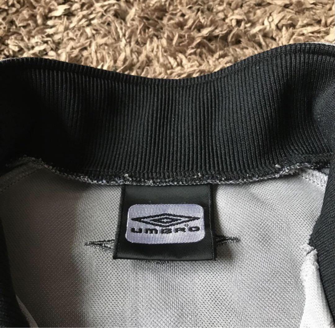 90s UMBRO アンブロ トラックジャケット M ジャージ テープロゴ 刺繍