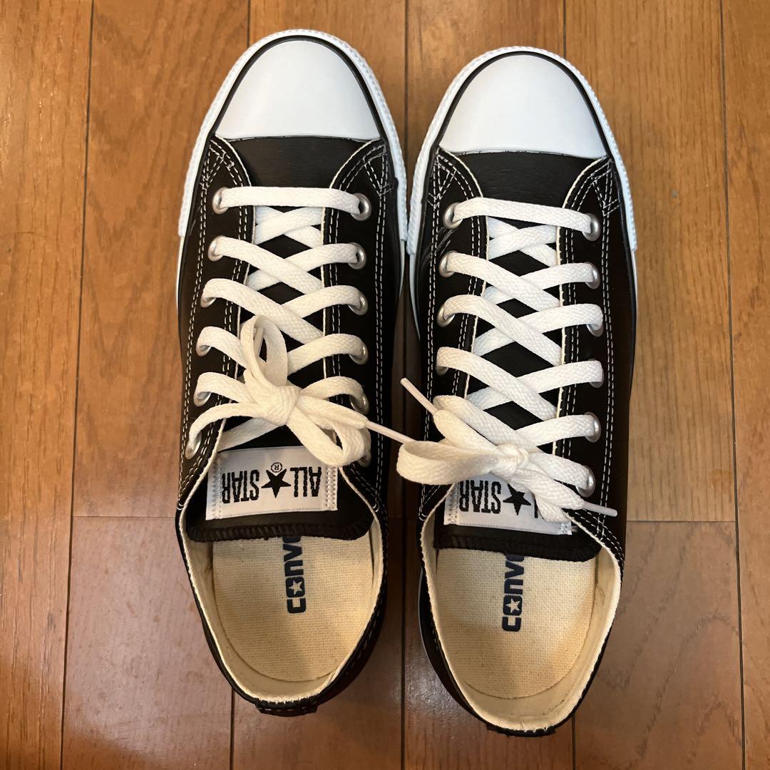 [美品]コンバース レザーオールスター OX 26cm