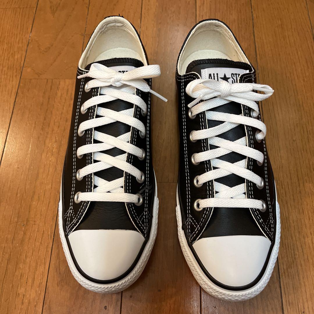 [美品]コンバース レザーオールスター OX 26cm