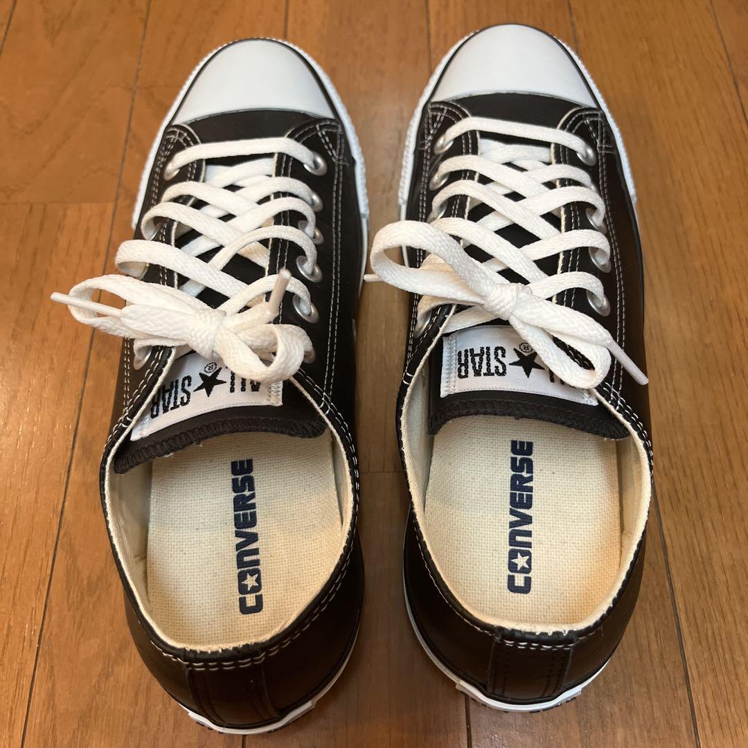 [美品]コンバース レザーオールスター OX 26cm