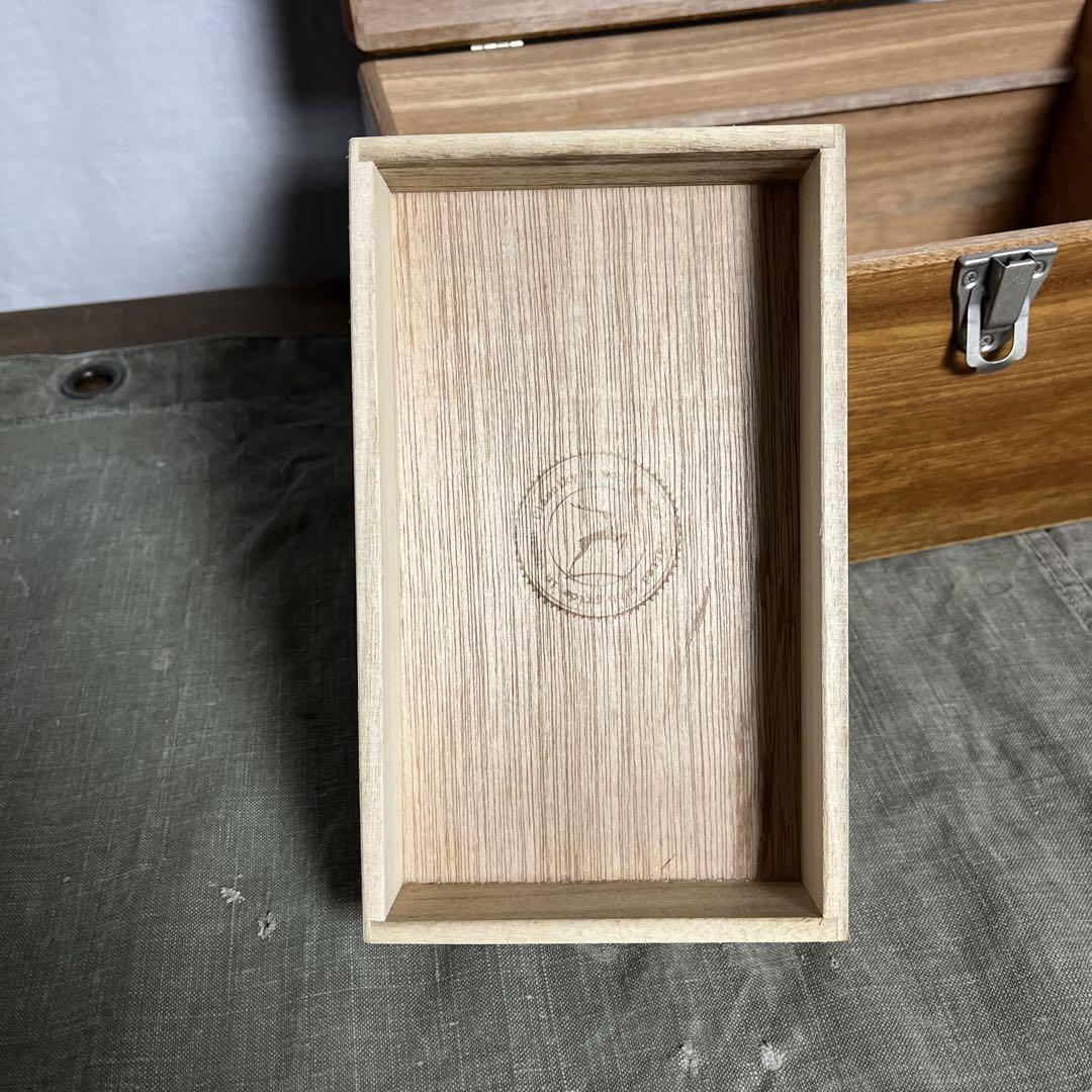美品◾️倉敷意匠計画室 木製 救急箱 木箱 ウッドボックス 収納箱