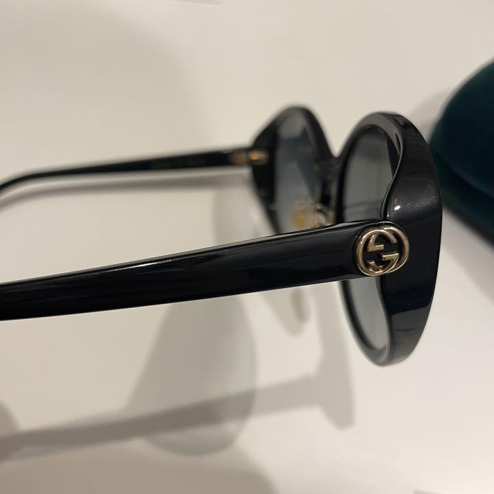 GUCCI グッチ ラウンド サングラス GG0370SK グリーン GUCCI グッチ ラウンド サングラス GG0370SK グリーン