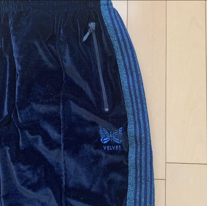 通販在庫あ Needles VELVET別注 Track pant ZVLbm-m44965587357 超激得新品
