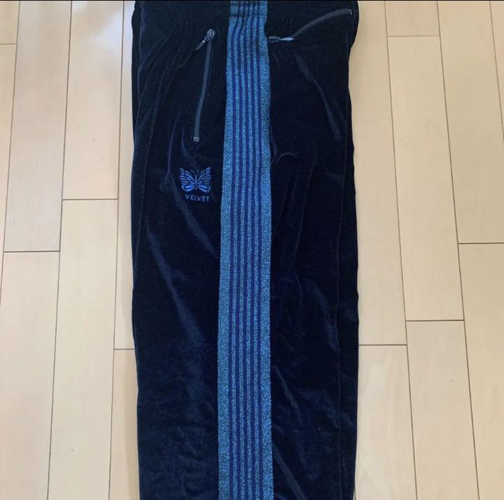 通販在庫あ Needles VELVET別注 Track pant ZVLbm-m44965587357 超激得新品
