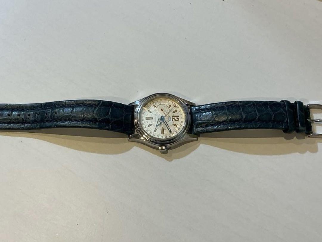 ORIS ポインターデイト 型番7476 自動巻き メンズ (交換用ベルト付き)