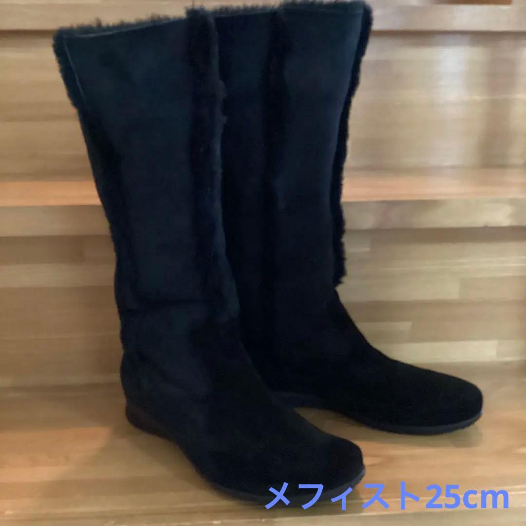 爆買いセール mephisto メフィスト レディース ボアブーツ ムートン